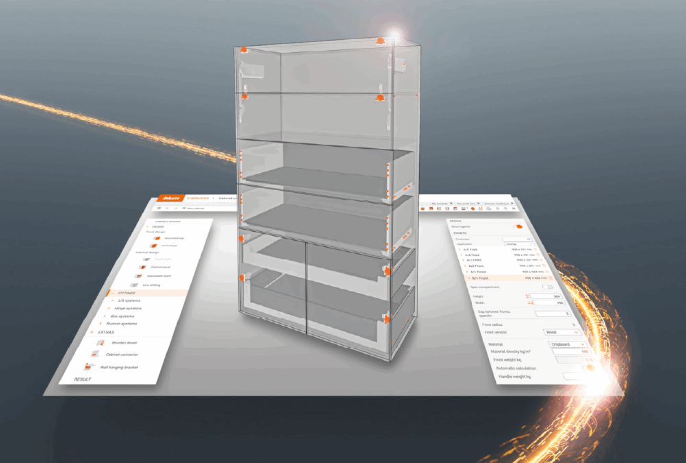 Configurador de Blum: innovación digital en la fabricación de muebles
